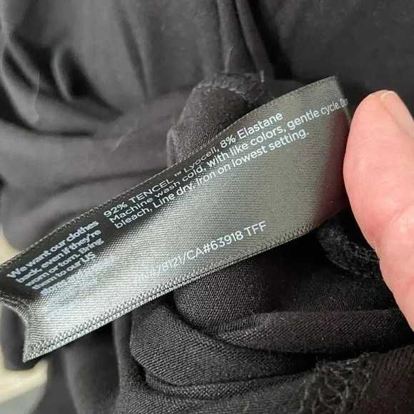 NWT Eileen Fisher Tie Front Jewel Neck Sleeveless Jersey Knit Dress size Small - Picture 8 of 13